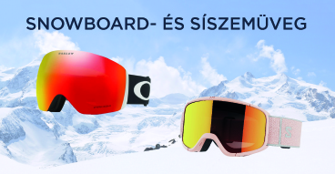 Snowboard- és síszemüveg