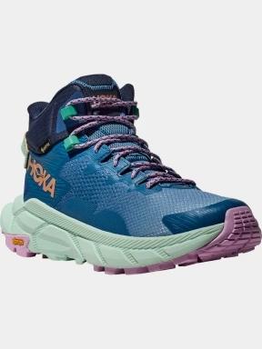 Hoka Trail Code GTX női túrabakancs kék színben 1