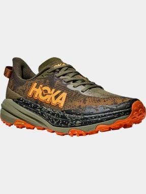 Hoka Speedgoat 6 férfi terepfutó cipő oliva színben 1