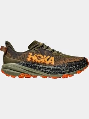 Hoka Speedgoat 6 férfi terepfutó cipő oliva színben 3