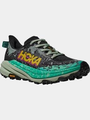 Hoka Speedgoat 6 női terepfutó cipő zöld színben 1