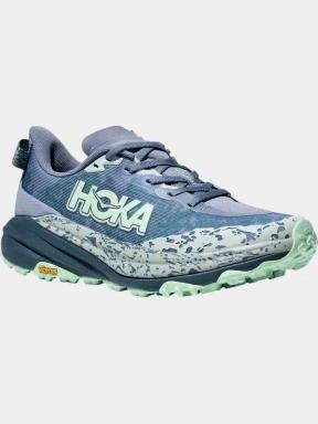 Hoka Speedgoat 6 női terepfutó cipő szürke színben 1