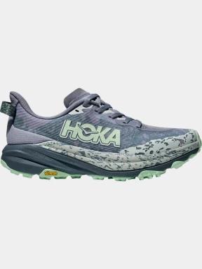 Hoka Speedgoat 6 női terepfutó cipő szürke színben 3