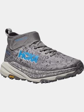 Hoka Speedgoat 6 Mid GTX férfi terepfutó cipő szürke színben 1