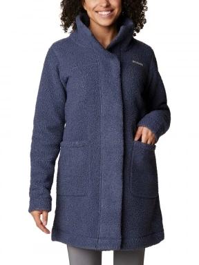 Columbia Panorama Long Jacket női utcai kabát kék színben 1