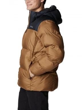 Columbia Puffect Hooded Jacket férfi télikabát barna színben 3