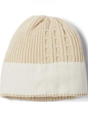 Columbia Agate Pass Cable Knit Beanie női kötött sapka homok színben 3