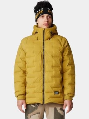 Mountain Hardwear Stretchdown Parka férfi pehelykabát sárga színben 1