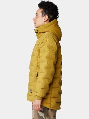 Mountain Hardwear Stretchdown Parka férfi pehelykabát sárga színben 3