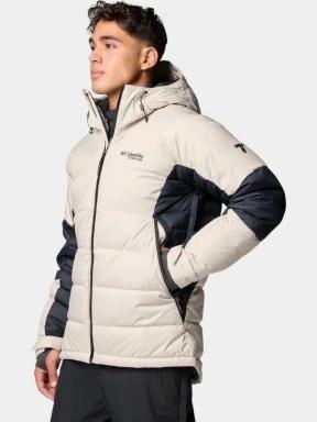 Columbia Roaring Fork II Down Jacket férfi síkabát homok színben 3