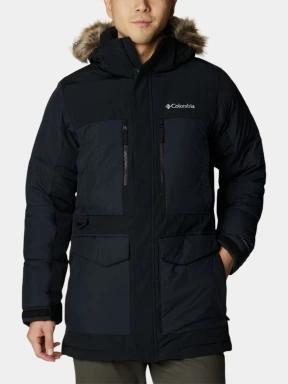 Columbia Marquam Peak Fusion II Parka férfi télikabát fekete színben 1