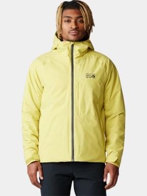 Mountain Hardwear Stretch Ozonic Insulated Jacket férfi túrakabát sárga színben 1