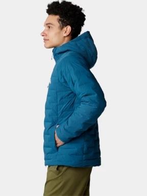 Mountain Hardwear Stretchdown Hoody férfi pehelykabát kék színben 3