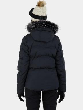 Fundango Elyra Fur Padded Jacket női síkabát fekete színben 3