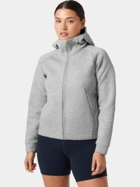 Helly Hansen W Hp Ocean Fz Jacket 2.0 női kapucnis pulóver szürke színben 1