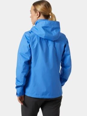 Helly Hansen W Crew Hooded Midl Jacket 2.0 női vitorlás kabát kék színben 3