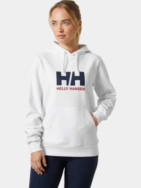 Helly Hansen W Hh Logo Hoodie 2.0 női kapucnis pulóver fehér színben 1