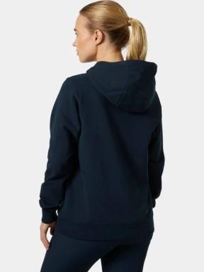 Helly Hansen W Hh Logo Hoodie 2.0 női kapucnis pulóver sötétkék színben 3