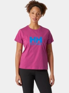 Helly Hansen W Hh Logo T-Shirt 2.0 női rövid ujjú póló magenta színben 1