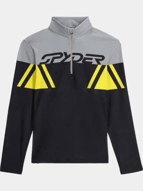 Spyder Podium 1/2 Zip férfi aláöltöző felső fekete színben 1