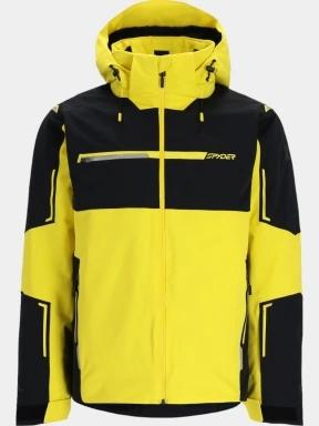 Spyder Titan Jacket férfi síkabát sárga színben 1