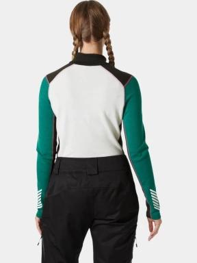 Helly Hansen W Lifa Merino Midw 1/2 Zip női aláöltöző felső fehér színben 3