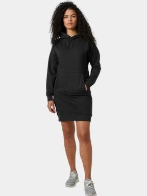 Helly Hansen W Adore Hoodie Dress női pulóverruha fekete színben 1