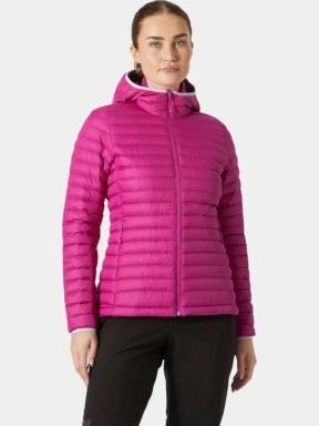 Helly Hansen W Sirdal Hooded Insulator Jack női átmeneti kabát magenta színben 1