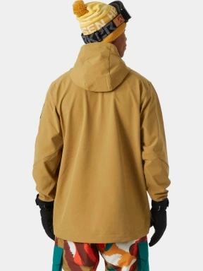 Helly Hansen Ullr D Shield Hoodie 2.0 férfi softshell kabát barna színben 3