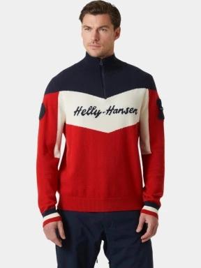 Helly Hansen Apres Knitted Sweater férfi pulóver piros színben 1