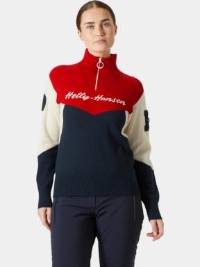 Helly Hansen W Apres Knitted Sweater női pulóver sötétkék színben 1