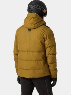 Helly Hansen Kvitfjell Race Puffy Jacket férfi síkabát barna színben 3