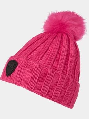 Helly Hansen W Limelight Beanie női bojtos sapka magenta színben 1