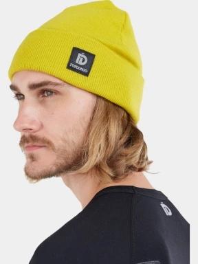 Fundango Nahuma Beanie férfi sapka sárga színben 3