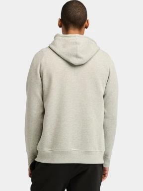 Timberland Brushed Back Full Zip Hoodie férfi kapucnis pulóver szürke színben 3