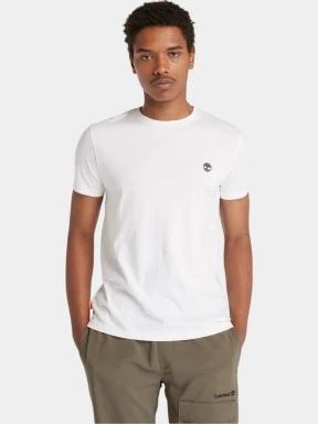 Timberland Short Sleeve Tee férfi rövid ujjú póló fehér színben 1