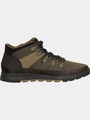 Timberland Sprint Trekker Mid Fab WP férfi magasszárú cipő oliva színben 3