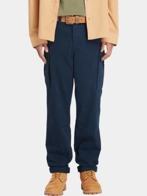 Timberland Twill Cargo Pant férfi cargo nadrág sötétkék színben 1