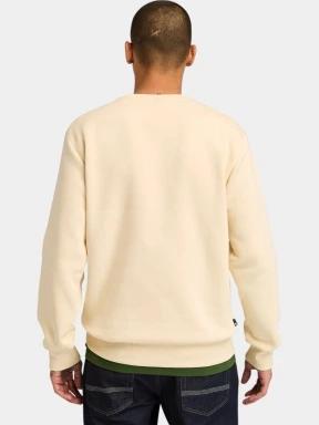 Timberland Crew Neck férfi pulóver homok színben 3