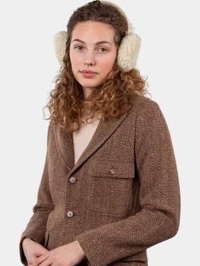 Barts Magpy Earmuffs női fülvédő barna színben 3