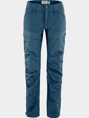 Fjallraven Keb Trousers Curved W női túranadrág kék színben 1