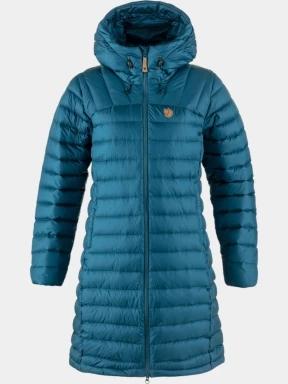 Fjallraven Snow Flake Parka W női pehelykabát kék színben 1