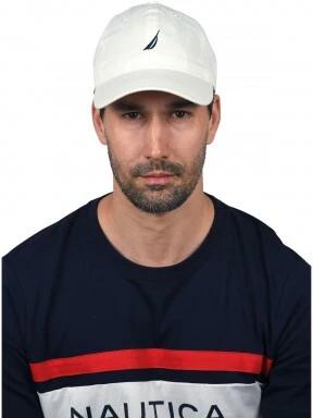 Nautica Ruck Strapback Cap baseball sapka fehér színben 1