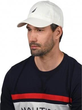 Nautica Ruck Strapback Cap baseball sapka fehér színben 3