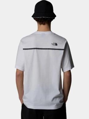 The North Face M Zumu S/S Tee férfi rövid ujjú póló fehér színben 3