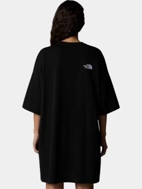 The North Face W S/S Essential Tee Dress női pólóruha fekete színben 3