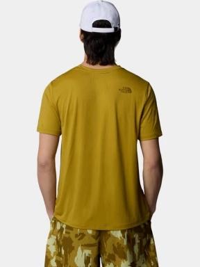 The North Face M Ma 24/7 S/S Tee férfi rövid ujjú sport póló oliva színben 3