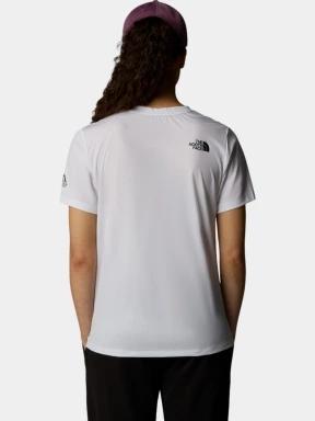 The North Face W Ma Flex S/S Tee női rövid ujjú sport póló fehér színben 3