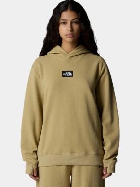 The North Face W Hoden Hoodie női kapucnis pulóver barna színben 1