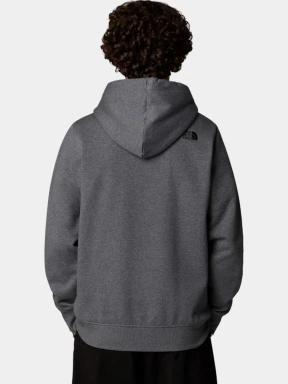 The North Face M Drew Peak Pullover Hoodie férfi kapucnis pulóver szürke színben 3